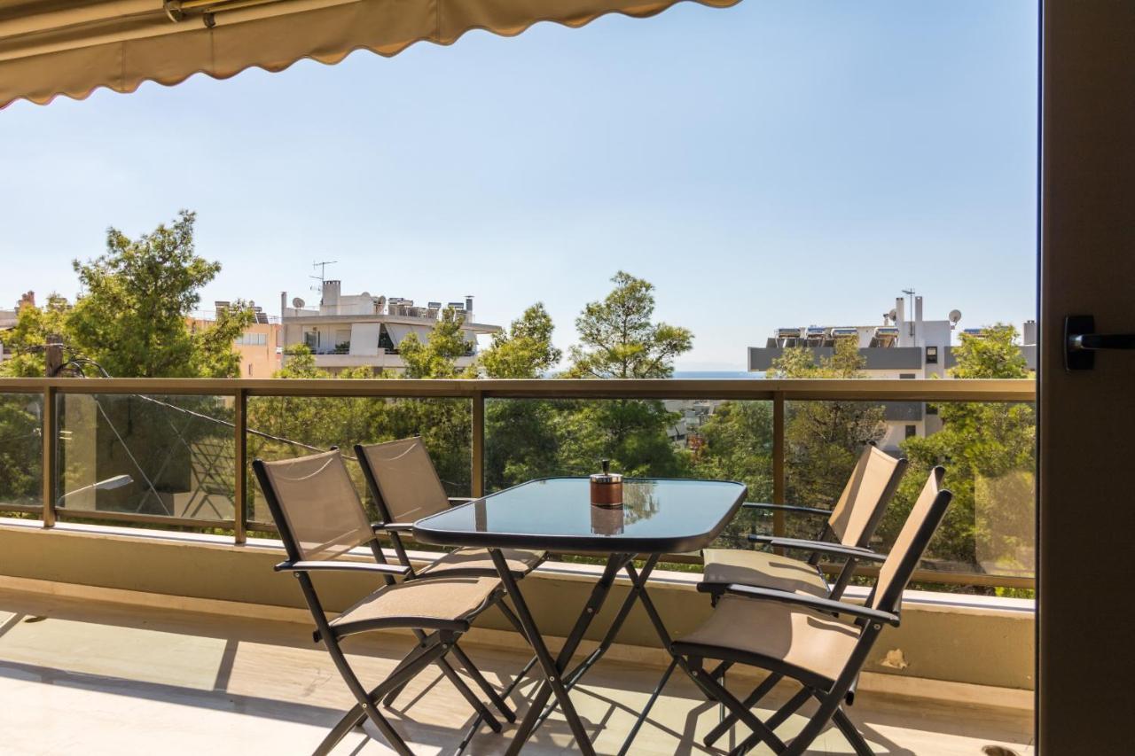 Amazing Holiday Apt With Ocean Views Athén Kültér fotó